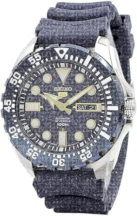 SEIKO 5 Automatic Blue Dial Men's Watch SRP605J2 on Amazon.ae - Price Tracker