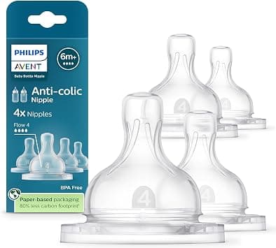 Philips Avent Anti-Colic - Flow 4, 4-Pack, SCY764/44 - Best Deal Finder