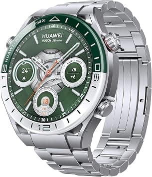 HUAWEI WATCH Ultimate Smartwatch, 1.5" LTPO AMOLED Touch display, Zirconium-based Liquid Metal, health monitoring, Golf Course Mode, 100m water resistance, 2-week battery life, Green - Best Deal Finder