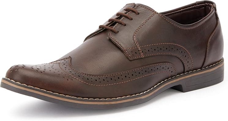 Centrino Brown Men's Shoes على Amazon.ae - متتبع الأسعار