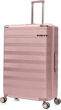 Senator Unisex Travel Luggage ABS Lightweight 4 Quiet 360° Double spinner Wheel Suitcase with Built-In TSA Type lock A5125 (Checked Luggage 32-Inch, Rose Gold) on Amazon.ae - Price Tracker