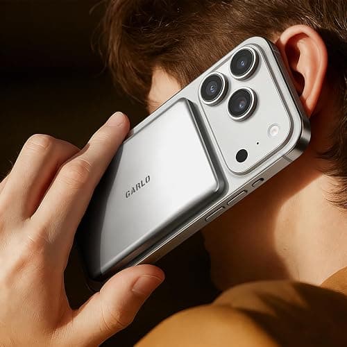 Garlo for Magnetic Power Bank Ultra Slim, 5000mAh Wireless Charger Battery Bank with USB-C Cable 22.5W PD Fast Charging, Travel for Portable Charger Magnetic Power Bank with iPhone 17/16/15/14 Series على Amazon.ae - متتبع الأسعار
