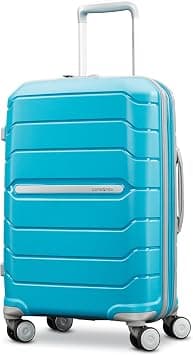Samsonite Freeform Hardside Expandable with Double Spinner Wheels, Ocean Blue, Carry-On 21-Inch, Freeform Hardside Expandable With Double Spinner Wheels on Amazon.ae - Price Tracker