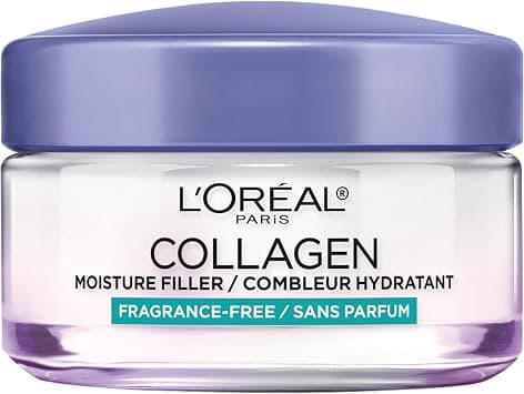 L'Oreal Paris Collagen Moisture Filler Facial Moisturizer, Anti Aging Face Cream, Non-Greasy Skin Care Formula For Up to 48HR Hydration, 1.7 oz - Best Deal Finder