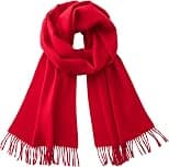 Calvin Olivia Cashmere Feel Scarf Soft Winter Ombre Nova Buffalo Tartan Tweed Houndstooth Plaid Gift Men Women - Best Deal Finder