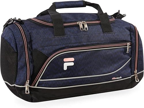 Fila Sprinter 19" Sport Duffel Bag, Black/Teal on Amazon.ae - Price Tracker