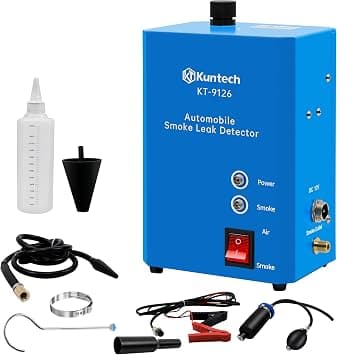 Smoke Machine Automotive Built-in Air Pump, 12V DC Smoke Leak Detector for Pipe System, Fuel Leakage, Leakage Diagnostic Tester for All Cars, Trucks, Motorcycle, ATV, Boats, Snowmobiles على Amazon.ae - متتبع الأسعار