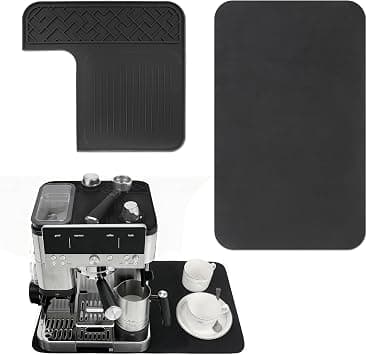 Top Mat for Ninja Luxe Espresso Coffee Machine ES601 Waterproof Heat-Resistant, Coffee Mat for Countertops Accessories Fit Under Coffee Machine Drying Mat, Bar Mats Accessories for Ninja Cafe - Best Deal Finder