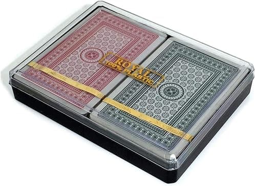 Royal PG005-4 Non- Toxic Washable, All Plastic Playing Cards - Twin Pack on Amazon.ae - Price Tracker