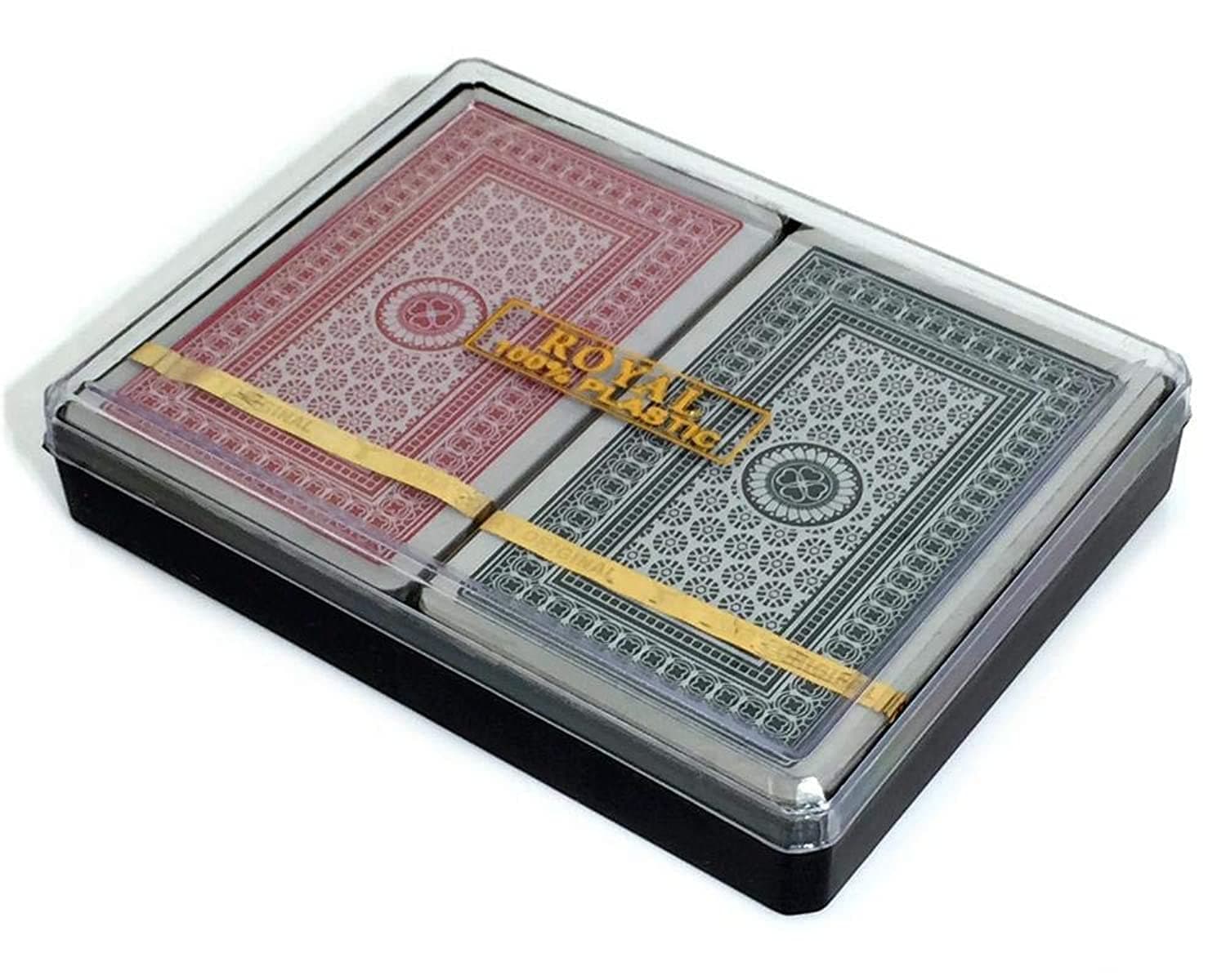 Royal PG005-4 Non- Toxic Washable, All Plastic Playing Cards - Twin Pack on Amazon.ae - Price Tracker
