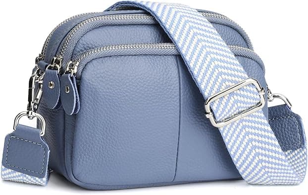 befen Small Crossbody Bag Genuine Leather Wallet Purse with Cell Phone Pocket for Women on Amazon.ae - Price Tracker