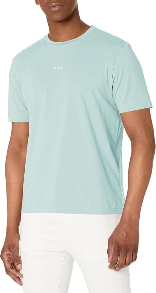 Hugo Boss mens Center Logo Regular Fit T-shirt T-Shirt on Amazon - Best Deal Finder