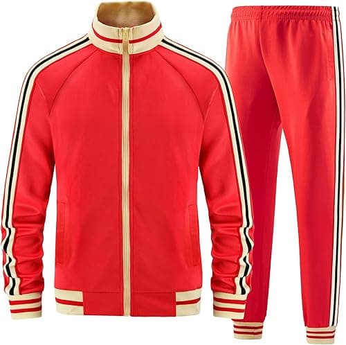 Men Track Suits for Men Set mens track suits 2 piece set (pack of 2) on Amazon.ae - Price Tracker