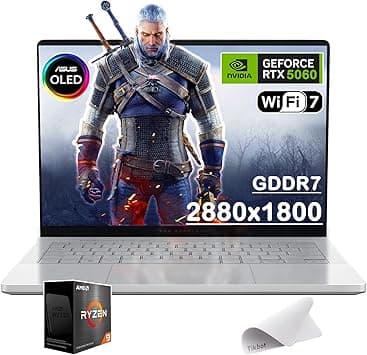 ASUS MUX ROG Zephyrus G14 14" OLED 3K 120Hz Gaming Laptop - AMD Ryzen 9 270 - GeForce RTX 5060-Window 11 Home-W/Mouse pad (Window 11 Home, 16GB RAM | 1TB PCIe SSD) on Amazon.ae - Price Tracker