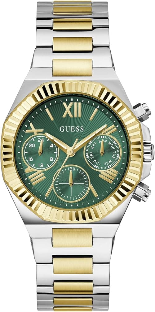 GUESS Analog Green Dial Women's Watch-GW0769L4, Green on Amazon.ae - Price Tracker