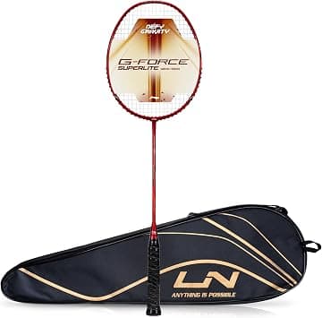 LI-NING G-Force 5900 Superlite Strung Badminton Racquet 5U G6 - Best Deal Finder
