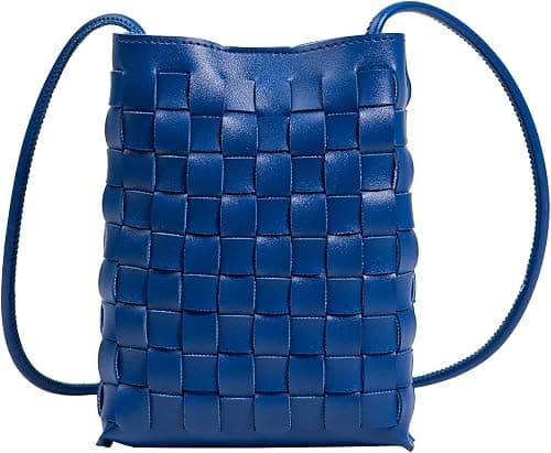 Woven Small Crossbody Bags Cell Phone Purse for Women Teen Girls Small Shoulder Phone Bag على Amazon.ae - متتبع الأسعار