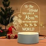 MAKINGTEC Gifts for Mom from Daughter Son, MAKINGTEC Mom Birthday Gifts, Mom Gifts Engraved Night Light, Thanksgiving, Mothers Day, Birthday Gifts for Mom from Daughter Son - Amazon.ae Price Tracker