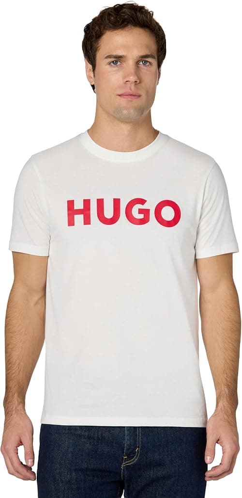 HUGO mens Print Logo Short Sleeve T-shirt T-Shirt on Amazon - Best Deal Finder