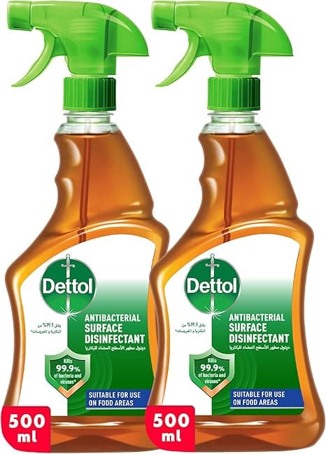 Dettol Surface Disinfectant Spray, 500ml x 2 on Amazon.ae - Price Tracker