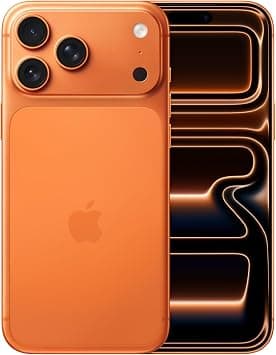 Apple iPhone 17 Pro Max 256 GB: 6.9-inch Display with ProMotion, A19 Pro Chip, Best Battery Life in Any iPhone Ever, Pro Fusion Camera System, Center Stage Front Camera; Cosmic Orange (Renewed) - Best Deal Finder