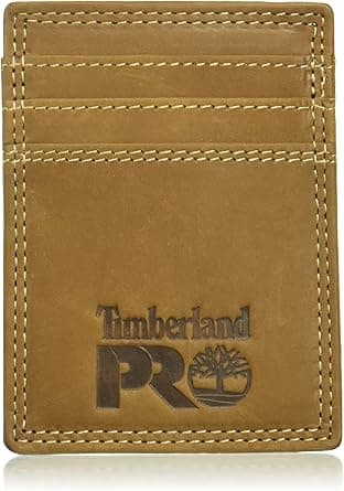 Timberland PRO mens Leather Front Pocket Wallet with Money Clip Accessory on Amazon.ae - Price Tracker