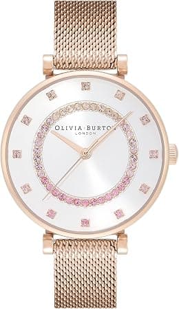 Olivia burton Belgrave Analog Silver Dial Women's Watch-24000006 - Best Deal Finder