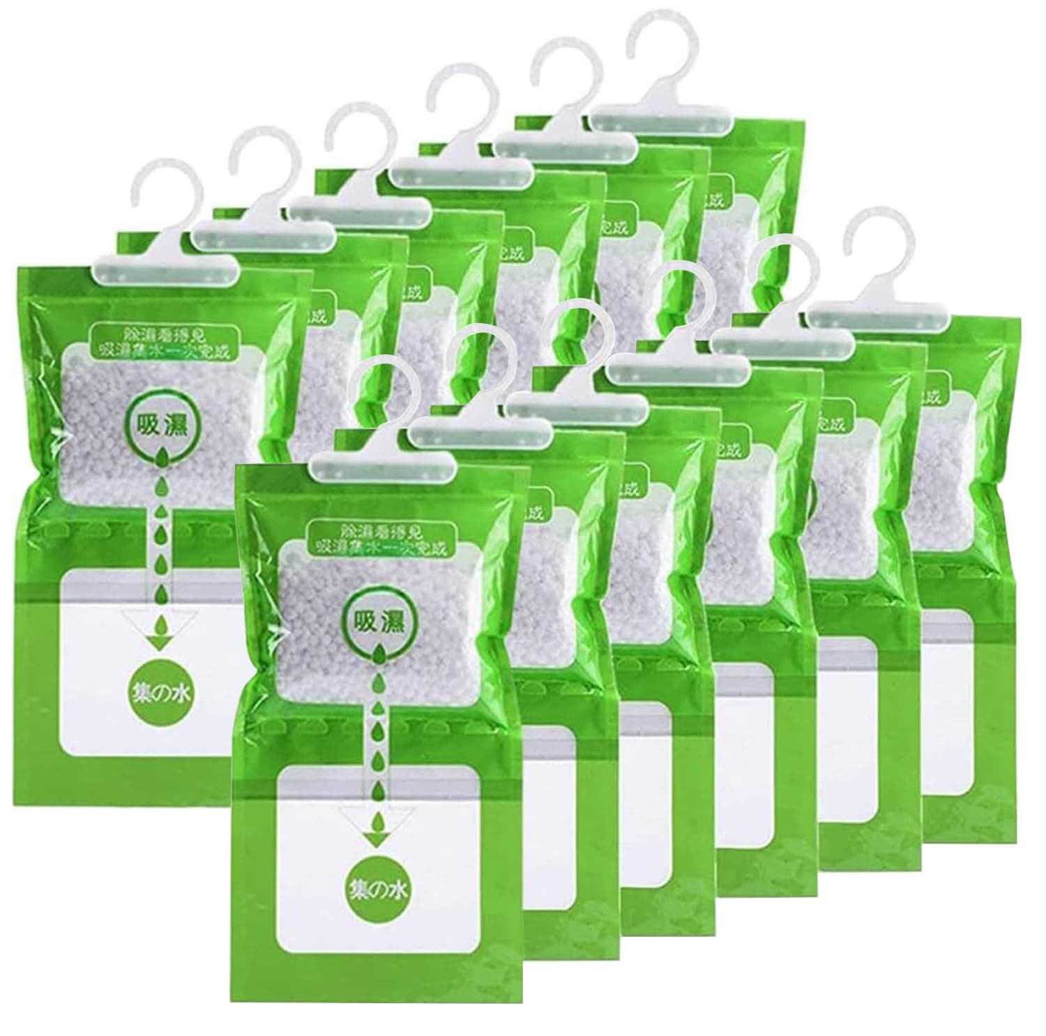TYCOM Moisture Absorbers (12 Packs), Odor Eliminator humidity absorber Hanging Bags, wardrobe freshener, Closet Dehumidifiers & Odor Removers for Home & Car -12pcs on Amazon.ae - Price Tracker