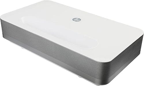 HP BP5000 PLUS Ultra Short Throw Laser TV Projector, 1700 ISO/2000 ANSI Lumens, Native 4K UHD, HDR10, MEMC Technology, Dual Laser B+R , 150" Perfect Sharpness , 30W Premier Sound (Renewed) على Amazon.ae - متتبع الأسعار