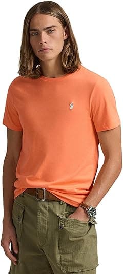 POLO RALPH LAUREN Men's Classic Fit Jersey Crewneck T-Shirt - Amazon.ae Price Tracker