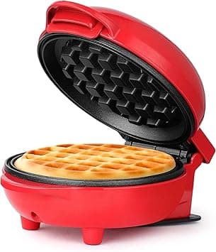 Mini Waffle Maker Machine 3 In 1 Waffle Iron Home Appliances Kitchen Easy To Clean, 4 Inch, Perfect For Breakfast,Dessert, Sandwich, Pan Cakes, Other Snacks - 350 Watts on Amazon.ae - Price Tracker