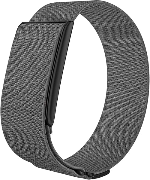 Nylon Strap with Metal Cover Compatible with Amazfit Helio Strap Smart Band Fitness-Tracker - Breathable, Lightweight and Elastic - Replacement for Amazfit Helio Strap Smart Band Fitness-Tracker على Amazon.ae - متتبع الأسعار