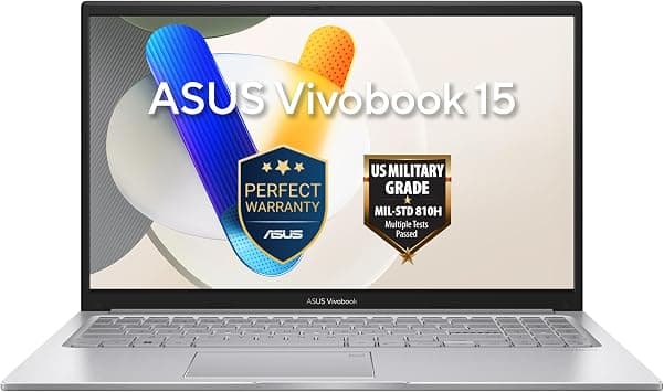 ASUS Vivobook 15 Slim Laptop (Cool Silver) | 15.6"FHD (1920 x 1080) Display, Intel Core 7 150U, Intel Graphics, 16GB RAM, 512GB SSD,Win11 [X1504VAP-BQ715WL] on Amazon.ae - Price Tracker