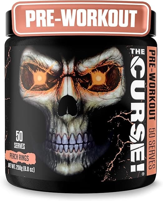 JNX SPORTS The ! Pre Workout Supplement - Energy & Focus, Enhanced Blood Flow - Vegan Nitric Oxide Booster with Creatine & Caffeine | Peach Rings | 50 SRV on Amazon.ae - Price Tracker