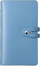 RFID Credit Card Holder, Leather Business Card Organizer with 96 Card Slots, Credit Card Protector for Managing Your Different Cards and Important Documents to Prevent Loss or Damage - Best Deal Finder