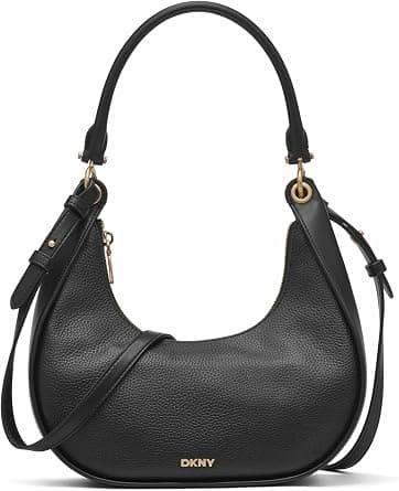 DKNY Womens Abby Hobo Crossbody Handbag - Best Deal Finder