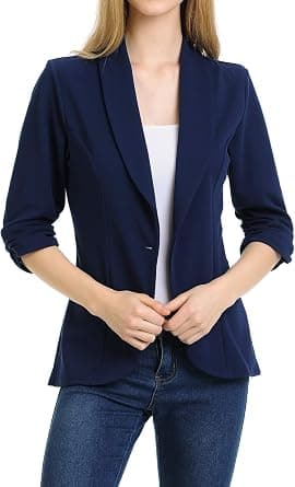womens Classic Business Casual Blazer - Best Deal Finder