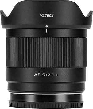 VILTROX 9mm F2.8 E, AF 9mm F2.8 E Mount Lens, APS-C Prime Wide Angle Lens for a6400 a6500 a6600 ZV-E10 FX30 a93 ZV-E10II a7Ⅲ a7RⅢ a7Ⅳ a7RⅣ a7CII on Amazon.ae - Price Tracker