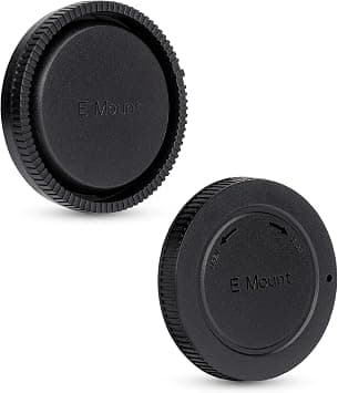 Body Cap and Rear Lens Cap Kit for Sony Alpha Series & NEX Series E-Mount Mirrorless Camera and Lens Such as Sony A7/A7 II/A7III/A7S/A7S II/A7R/A7R II/A7RIIIA6500/A6400/A6300/A6000/A5100/A5000/NEX-6 on Amazon.ae - Price Tracker