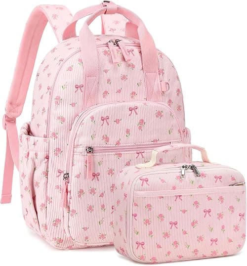 Bluboon School Backpack for Boys Teens Bookbag Travel Daypack Kids Girls Lunch Bag Pencil Case | Separate Laptop Compartment and Secure Multi-Pocket Keep Essentials Accessible for School, Work and Travel on Amazon.ae - Price Tracker