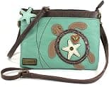 CHALA Mini Crossbody Handbag, Multi Zipper, Pu Leather, Small Shoulder Purse Adjustable Strap - Best Deal Finder
