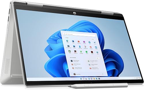 HP Pavilion x360 2 in 1 Laptop 14-ek0025ne, 14" FHD touch screen, 12th Gen Intel® Core™ i7, 16GB RAM, 512GB SSD, Intel® Iris® Xᵉ Graphics, Windows 11 Home, En -Ar KB, Natural silver - [7B568EA] on Amazon.ae - Price Tracker