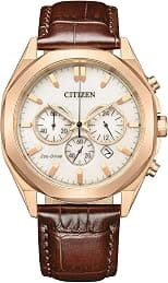 Citizen Eco-Drive Chronograph Ivory White Dial Men's Watch CA4593-15A - Best Deal Finder