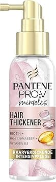 Pantene Pro-V Miracles Hair Thickener Hair Thickening Intensive Care with Biotin + Rose Water + Vitamin B3, Hair Care, Beauty, 100 ml on Amazon.ae - Price Tracker