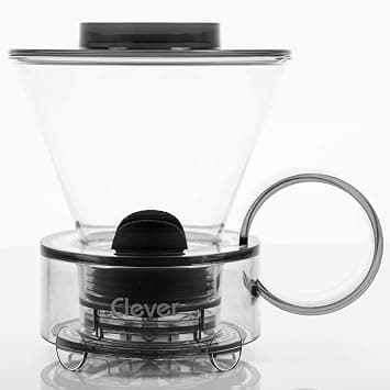 Clever NEW Coffee Dripper Official, Glass Style Coffee Maker Hassle-Free Ways Make Manual Pour Over Coffee & Cold Brew, 18 Fl Oz. on Amazon.ae - Price Tracker