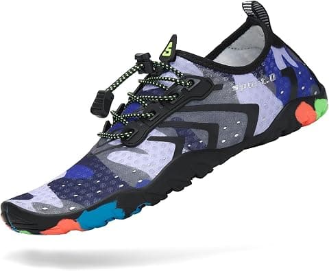 Mishansha Mens Womens Water Shoes Quick Dry Barefoot Aqua Shoes Swim Diving Surf Water Sports for Pool Beach Walking Yoga على Amazon.ae - متتبع الأسعار