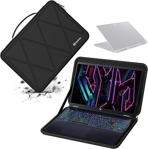 Smatree Hard EVA Protective Sleeve Case Compatible for 16 inch Acer Nitro 16 Gaming Laptop, for 16 inch Acer Predator Helios 16 Gaming Laptop Waterproof and Anti-Shock Bag (X8310) على Amazon.ae - متتبع الأسعار