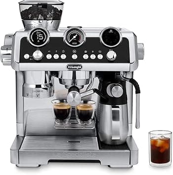 De'Longhi La Specialista Maestro: Ultimate Cold Brew Manual Coffee Machine, Experience with Smart Tech, Cold Extraction Technology, 8 Recipes, Manual/Automatic Frothing, Metal - EC9865.M on Amazon.ae - Price Tracker