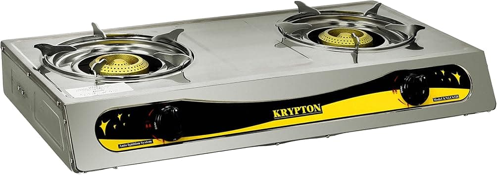 Krypton Stainless Steel Gas Cooker, Cast Iron Burners, KNGC6328 on Amazon.ae - Price Tracker