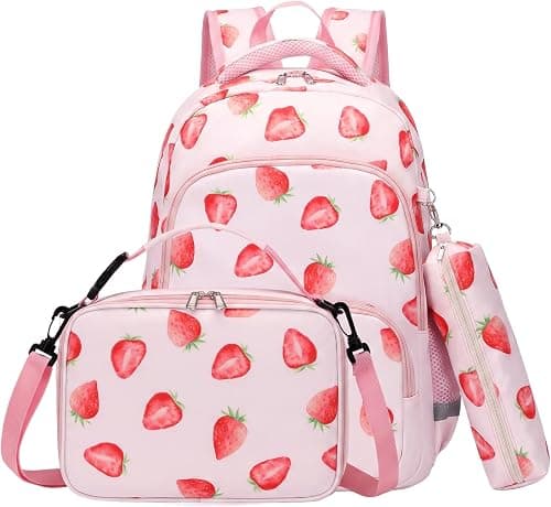 mygreen 3PCS Kids Backpack Set - Waterproof Bookbag with Lunch Box for Girls على Amazon.ae - متتبع الأسعار